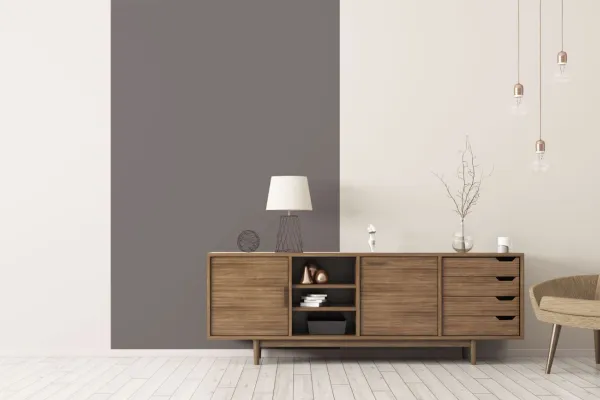 Salon w kolorach natury