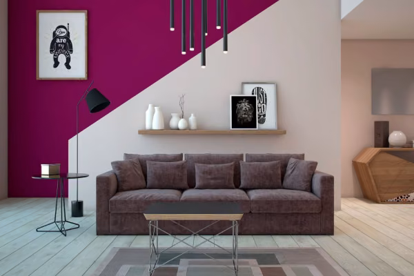 Salon z intensywnym akcentem