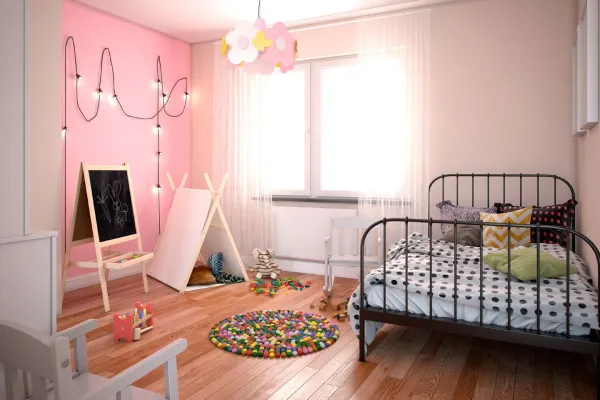 Cukierkowy pokój dziecięcy