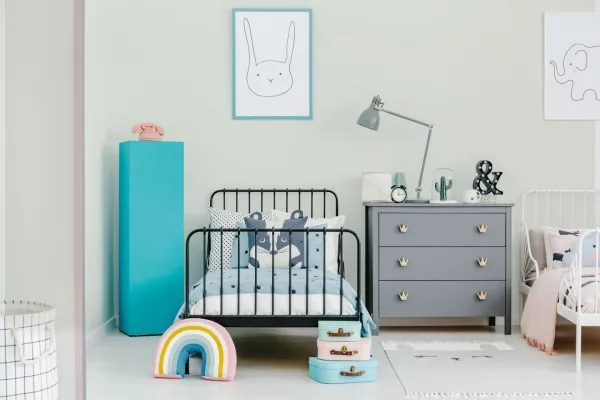 Pokój dziecięcy w pastelach